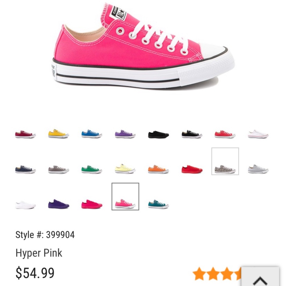 New without box converse/chucks hard to find pink